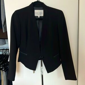 Cropped Black Blazer
